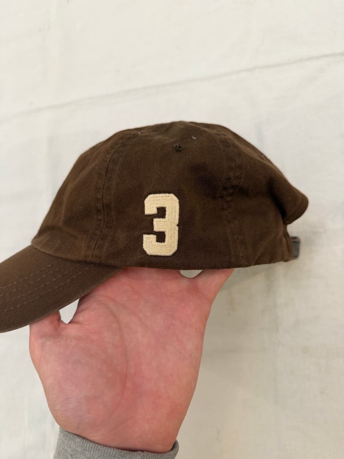 폴로 랄프로렌 빅포니 대장급 볼캡 브라운 상품이미지3