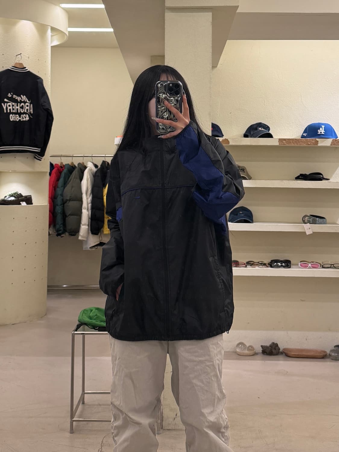 나이키 스우시 투톤 바람막이 자켓 U1057 상품이미지1