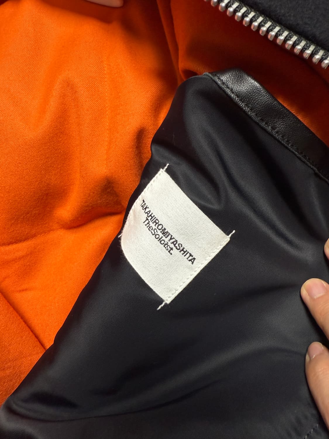 [48] 솔로이스트 이중봄버 검검 에크루 상품이미지5