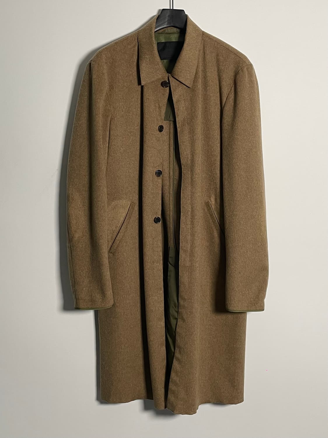 프라다 빈티지 울 디테일 롱 코트 (on.595) 상품이미지4