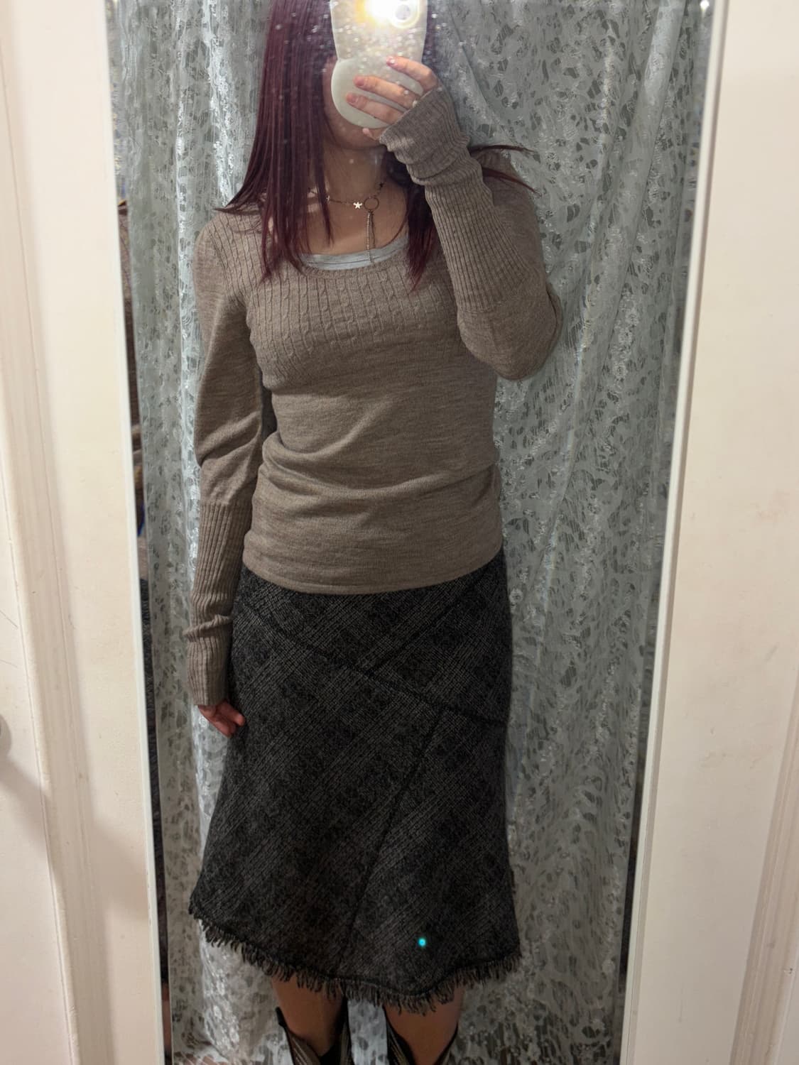 브라운 니트 상품이미지5