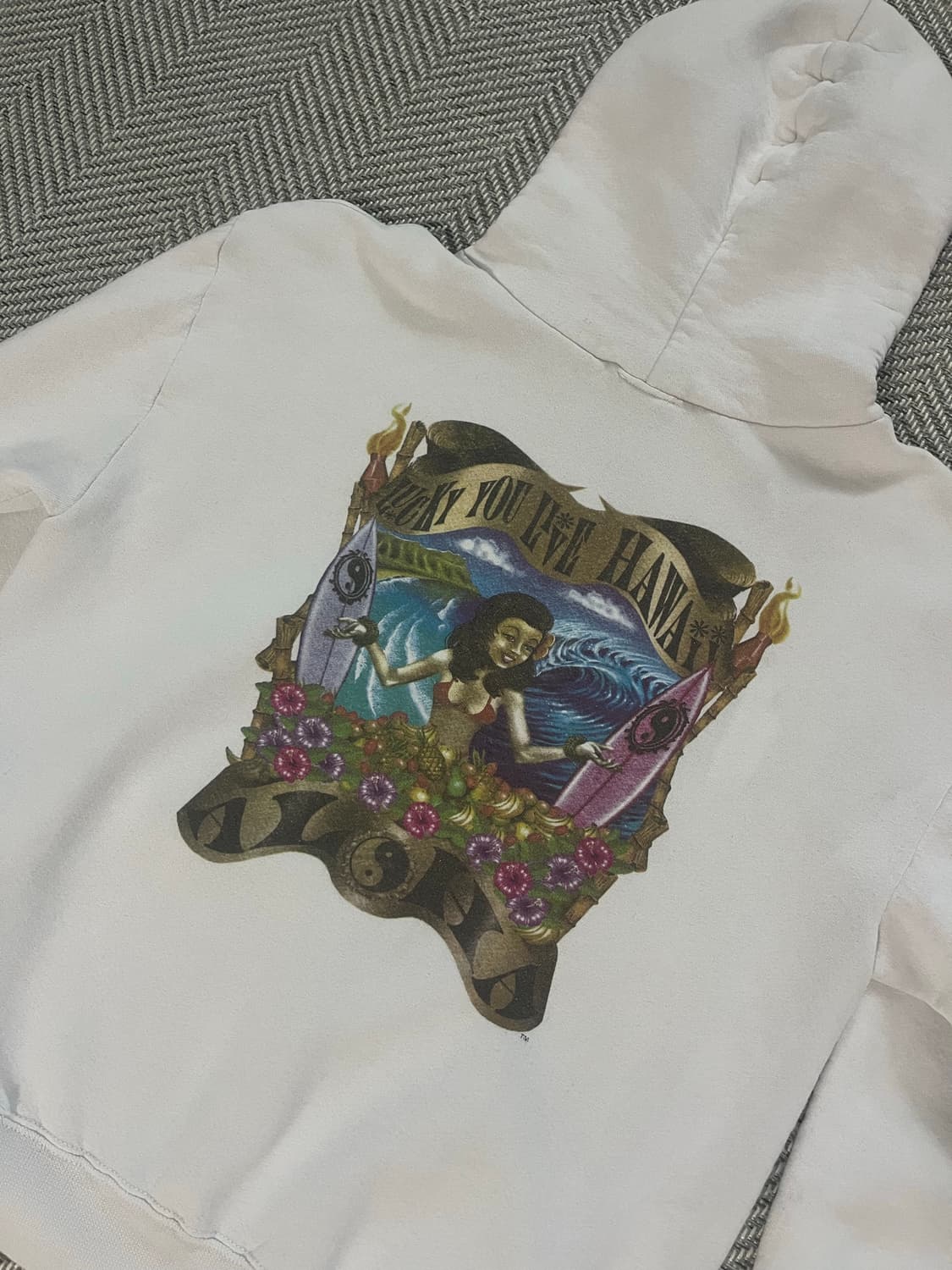 T&G SURF HAWAII 하와이 알로하 후드티 M 상품이미지1