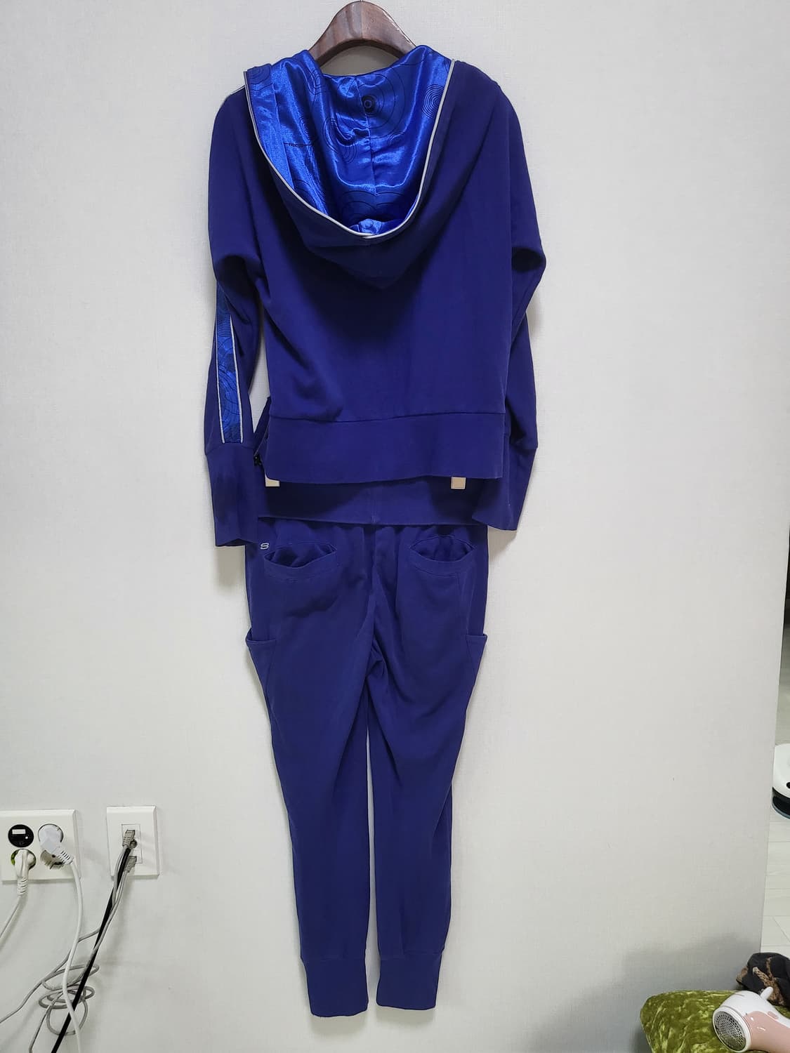 사파이어 블루 파랑 스케쳐스 트레이닝복 상하의 85호44-55 상품이미지2