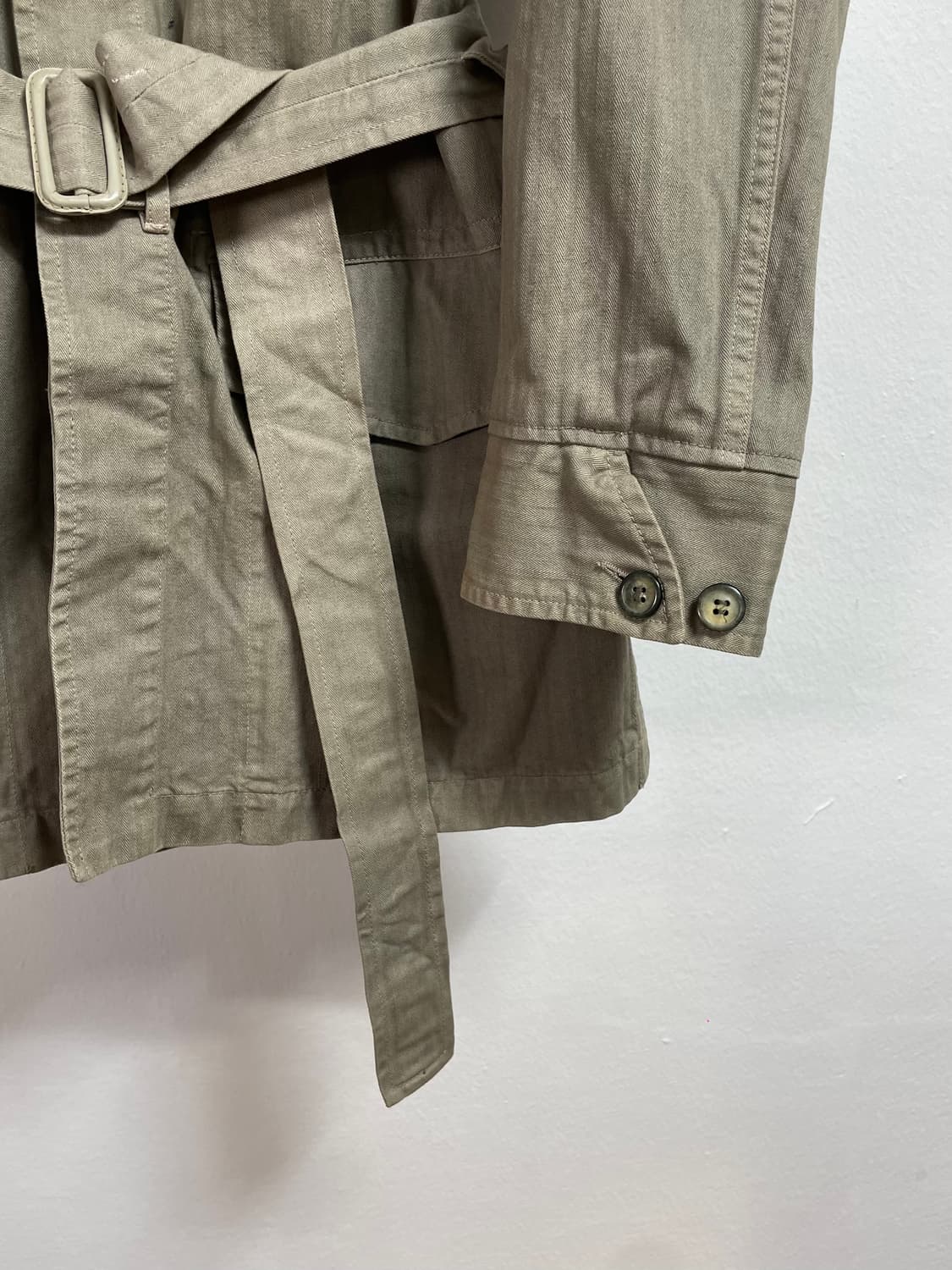 03s 마르지엘라 HBT 벨티드 사파리 자켓 (on.128) 상품이미지3