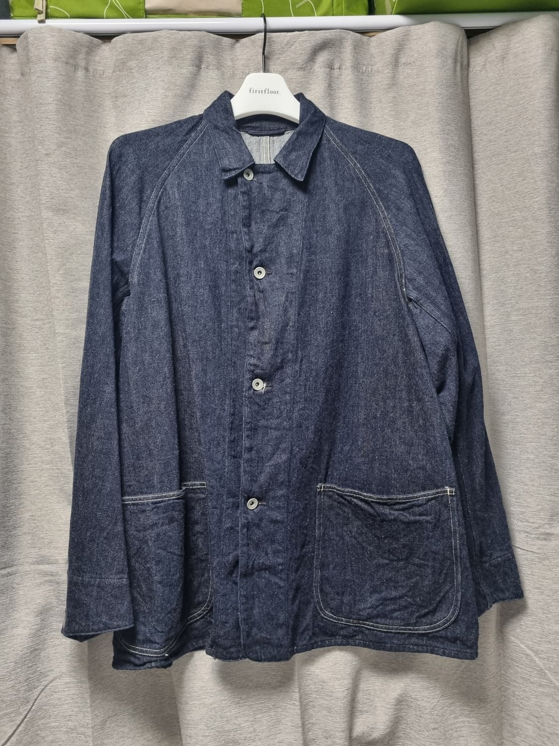 코모리 데님 워크자켓 네이비 3 사이즈 상품이미지1