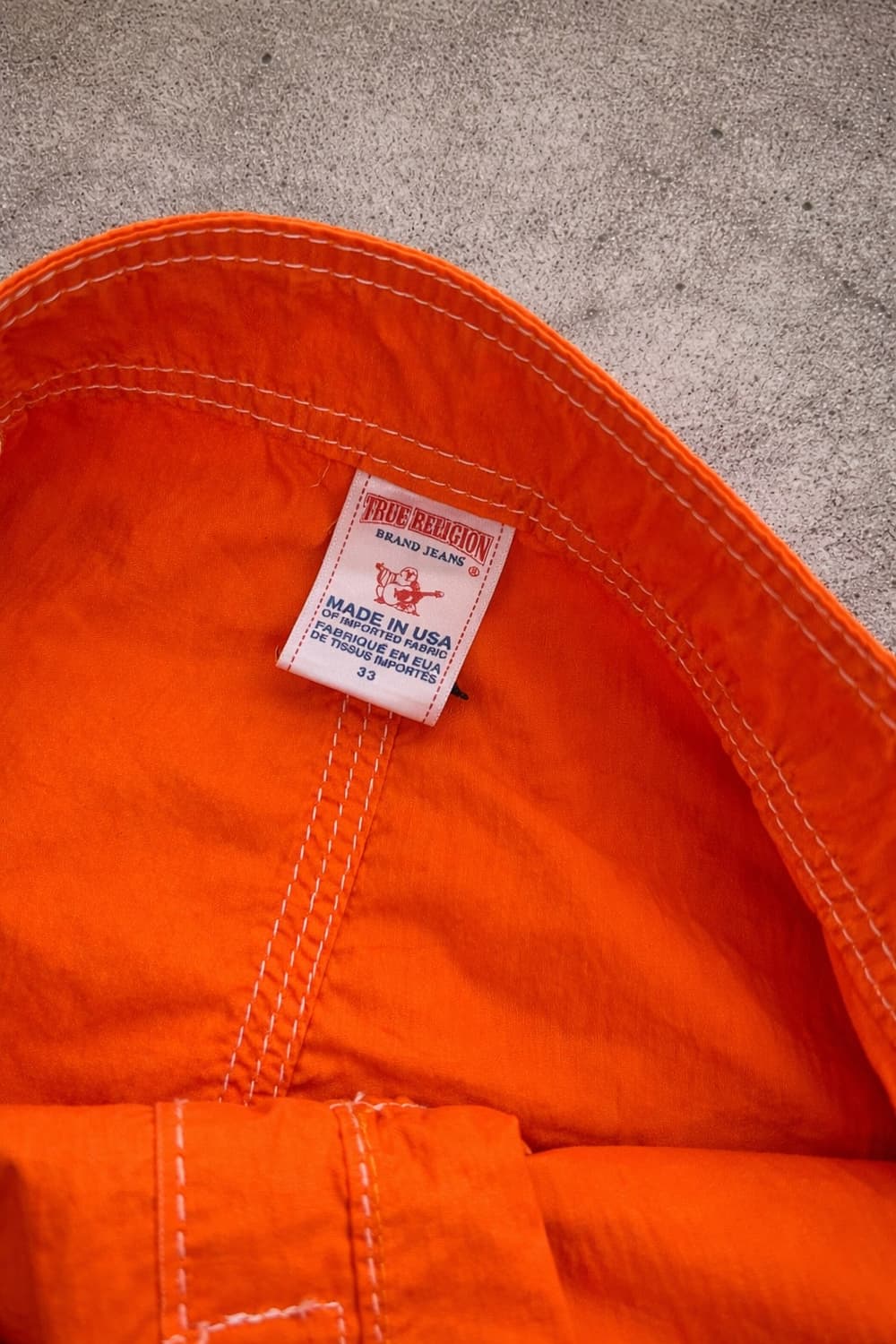 True religion 🇺🇸USA MADE 🍊오렌지 보드쇼츠 상품이미지8