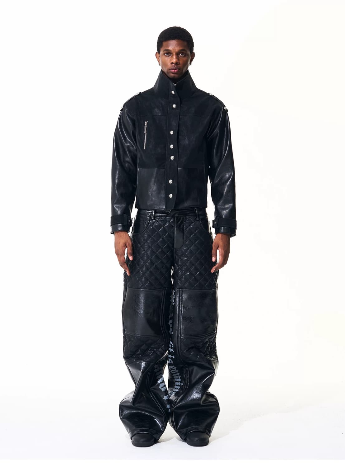 Opium Blackroot Shear Leather Jacket 상품이미지5