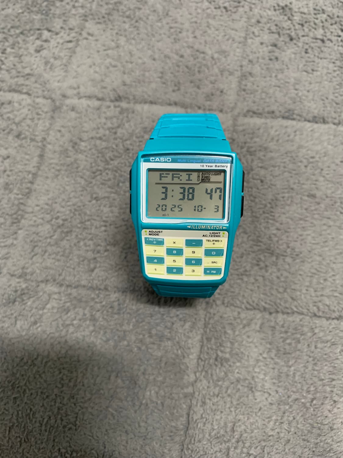 카시오 빈티지데이터뱅크 계산기 시계 상품이미지1