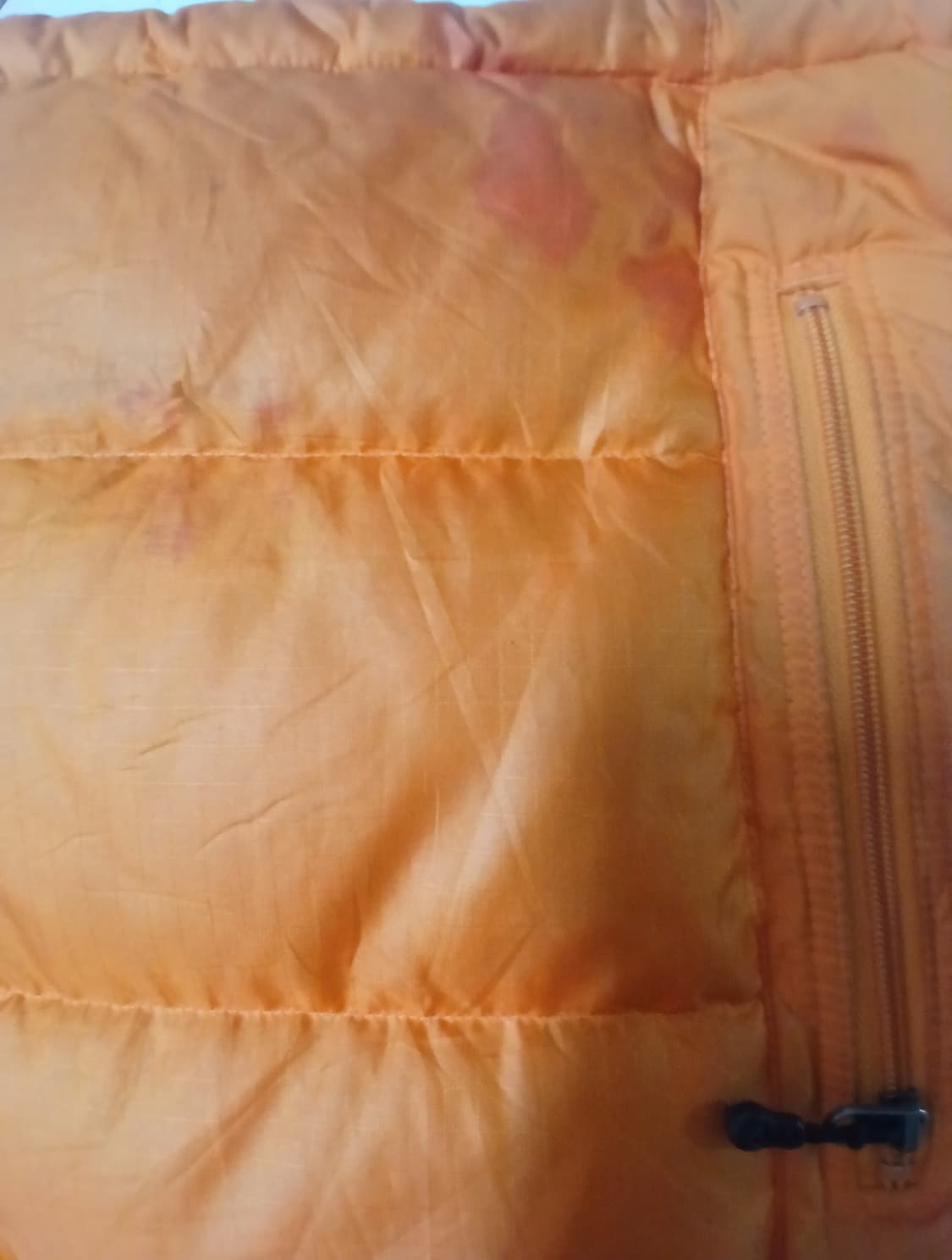 파타고니아 오렌지 구스다운 패딩 베스트 상품이미지3