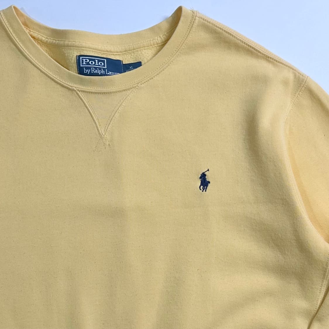 폴로 랄프로렌 옐로우 맨투맨 상품이미지3
