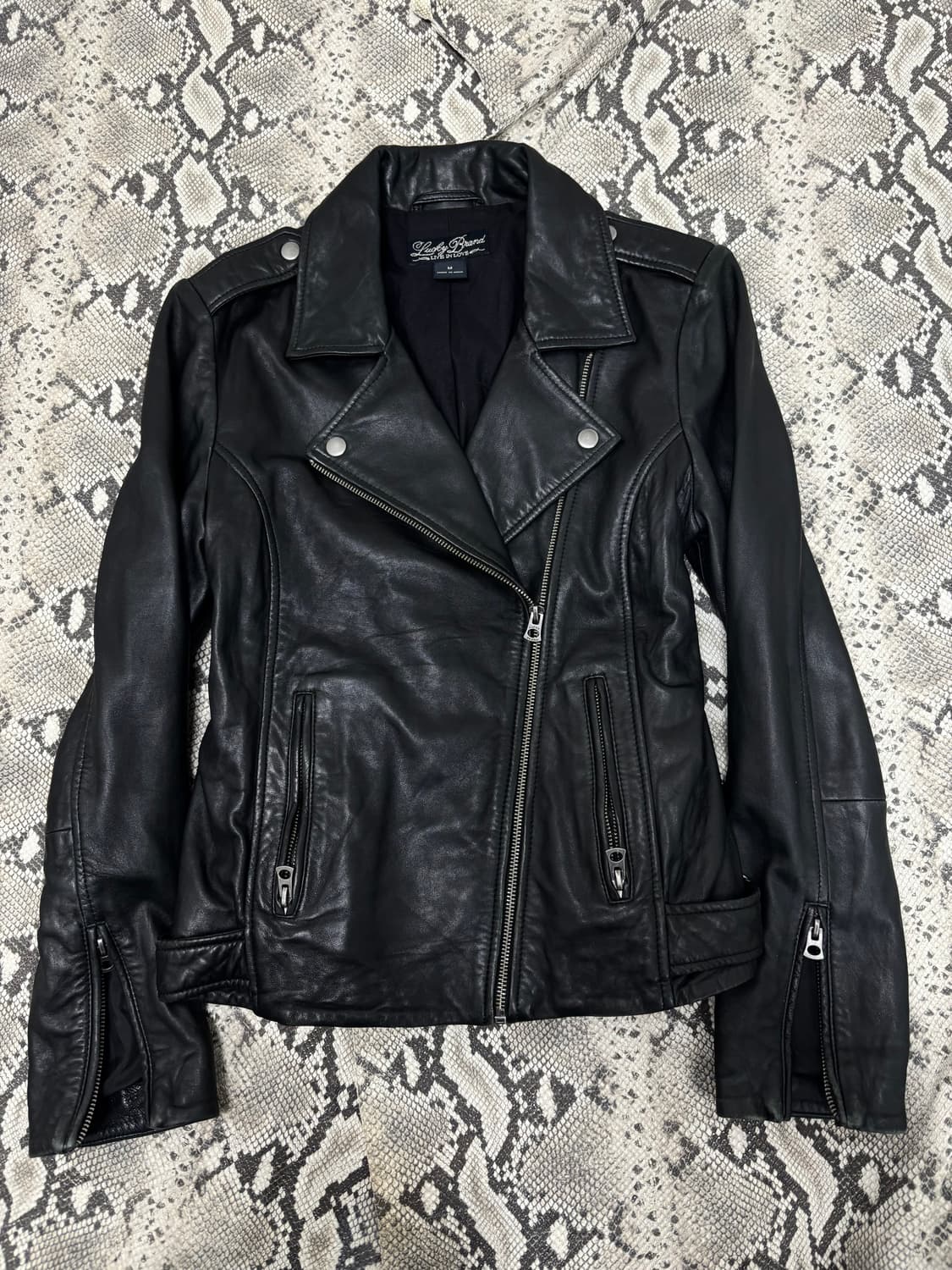 RockChic LambSkin Buckle Jacket 상품이미지1