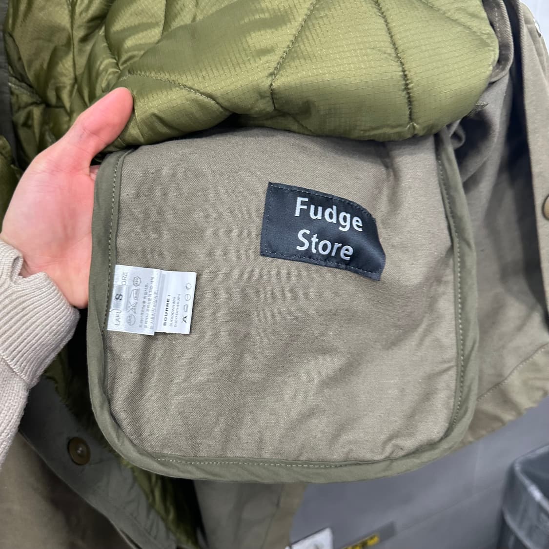 라퍼지스토어 피쉬테일 야상자켓 상품이미지4