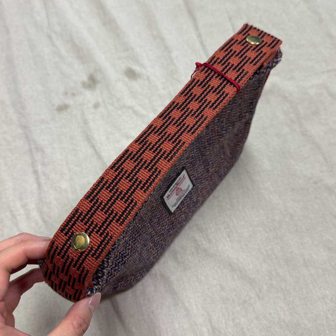 해리스 트위드x오쏘몰 미니 토트백 상품이미지3