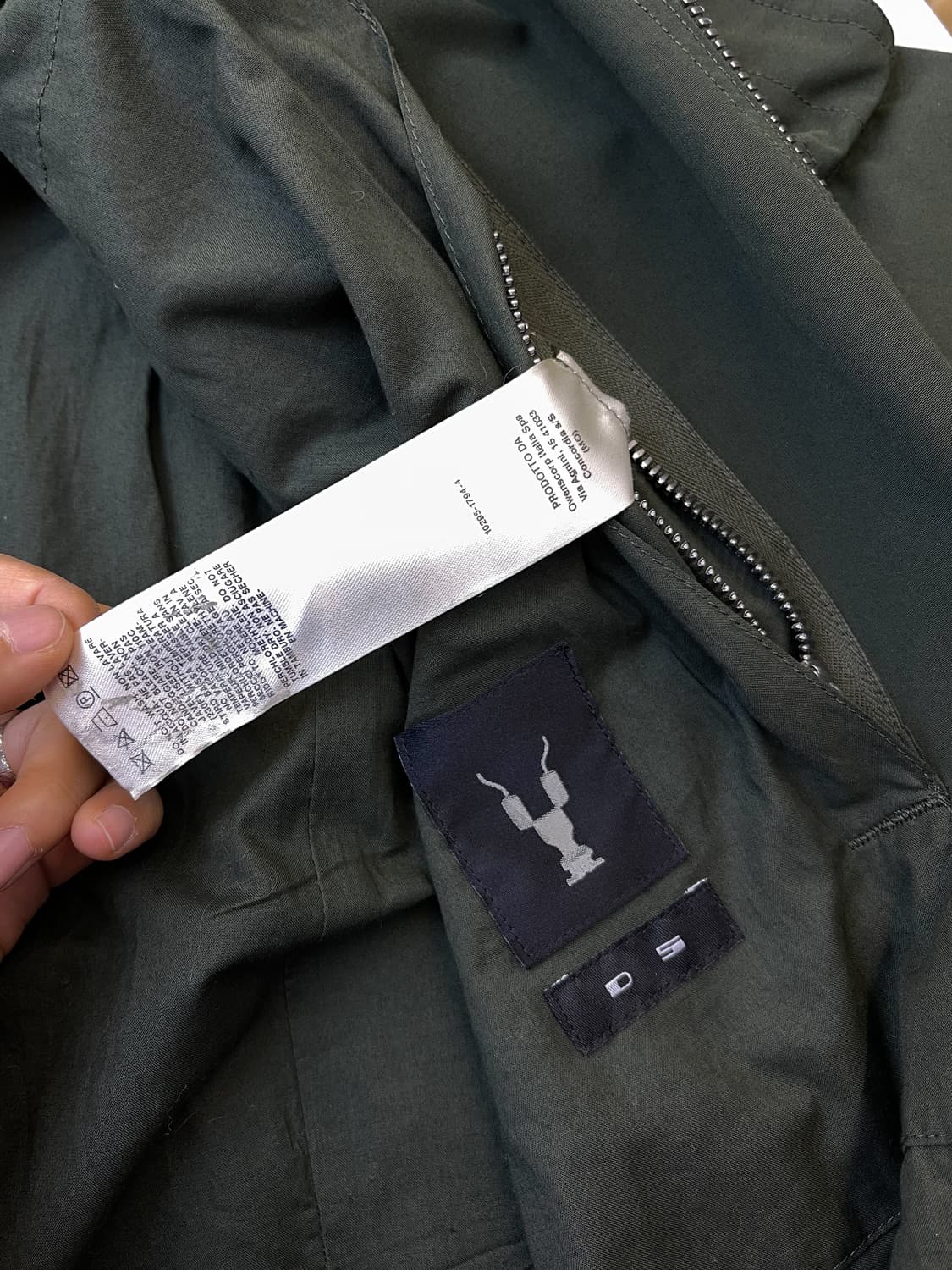 릭오웬스 18s/s 다크쉐도우 롱 플라이트 봄버 상품이미지6