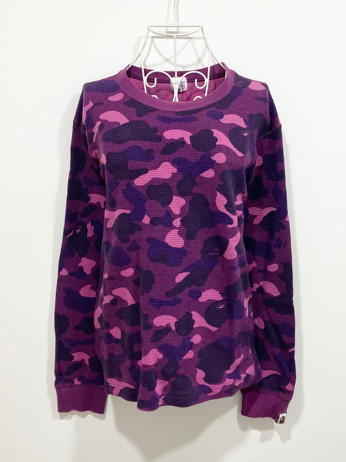 Bape purple camouflage longsleeve 상품이미지1