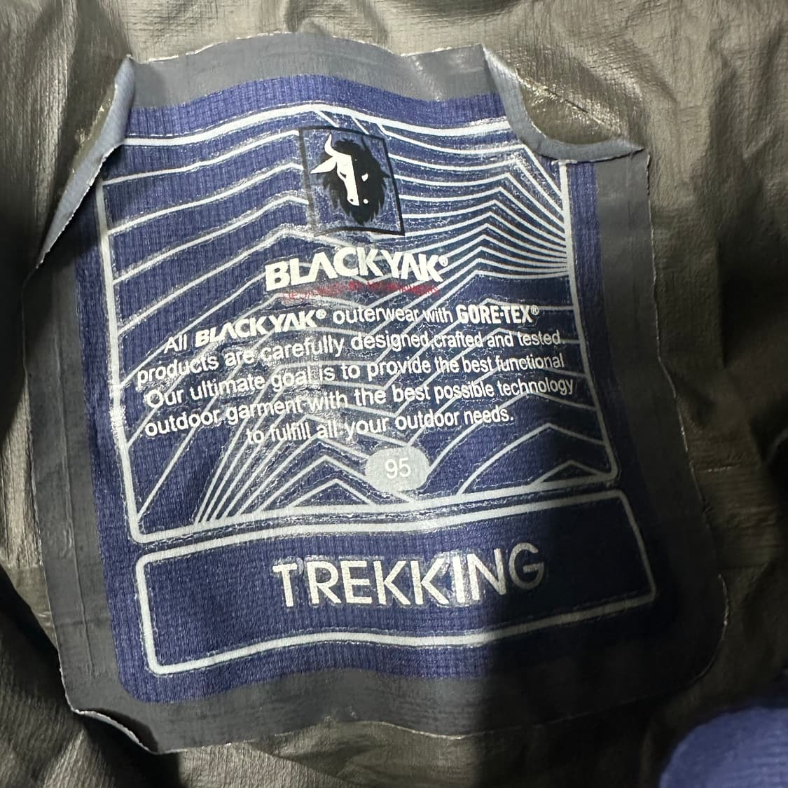  (바배) 블랙야크 트레킹 바람막이 상품이미지3