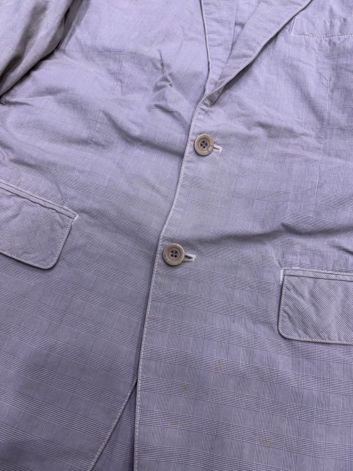 CP 컴퍼니 글렌체크 패턴 투버튼 블레이저 자켓 103 상품이미지5