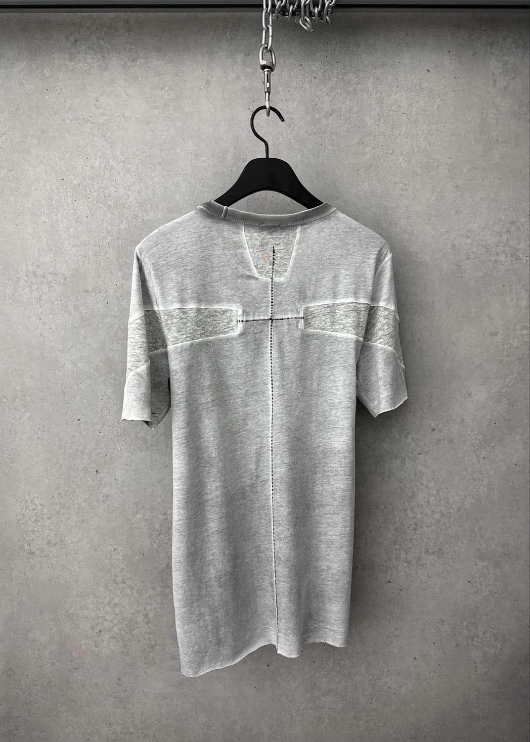 thom/krom raw edge T-shirt 상품이미지5