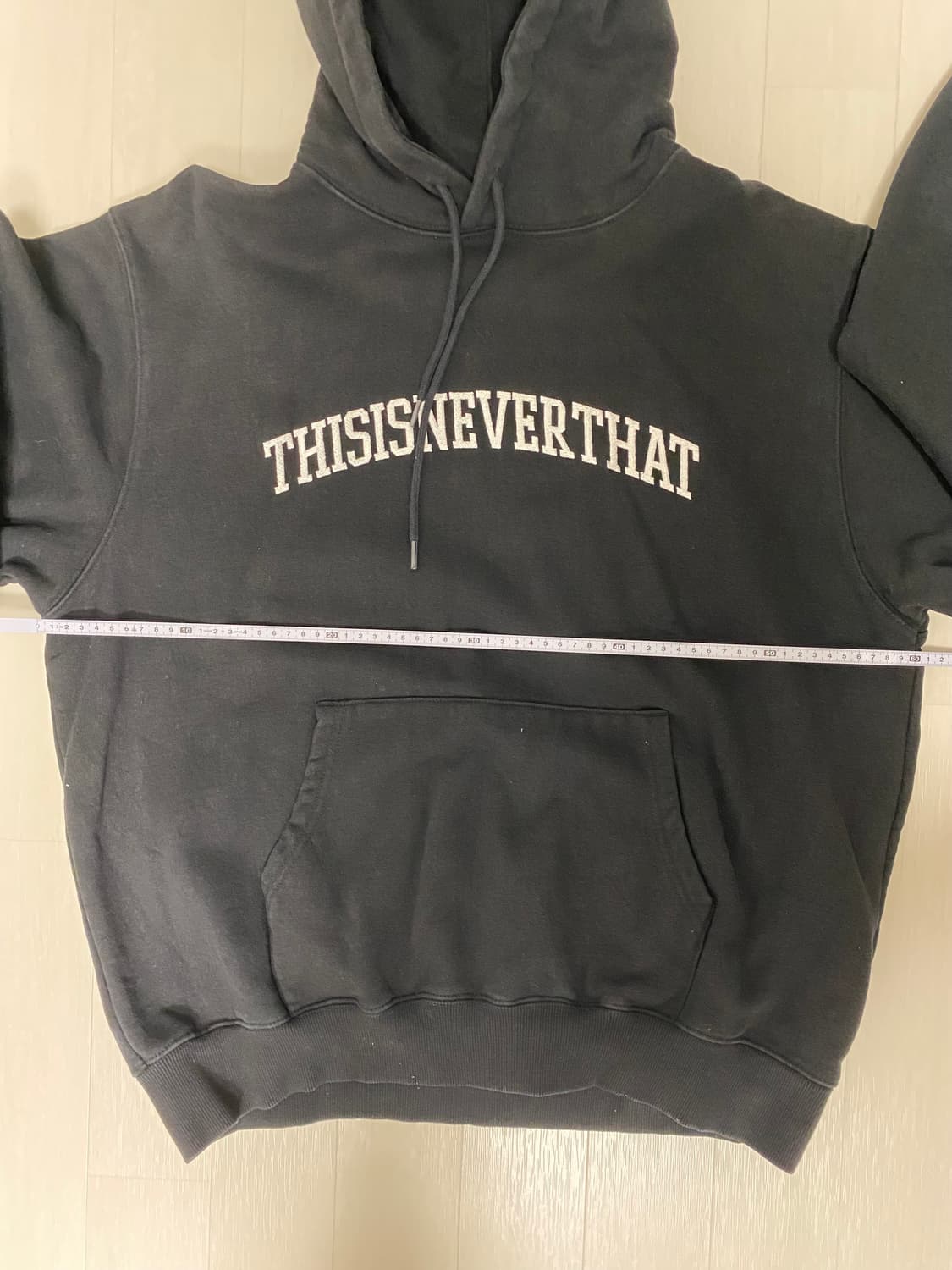 디스이즈네버댓 빅로고 후드(size L) 상품이미지2