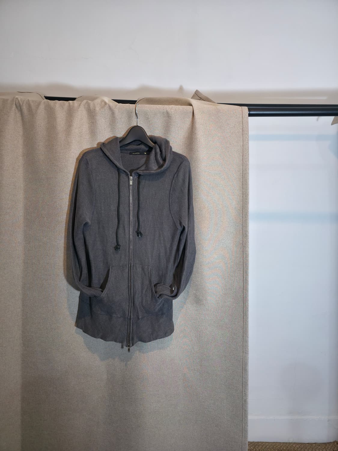 Klasica japan linen hood zip-up 상품이미지2