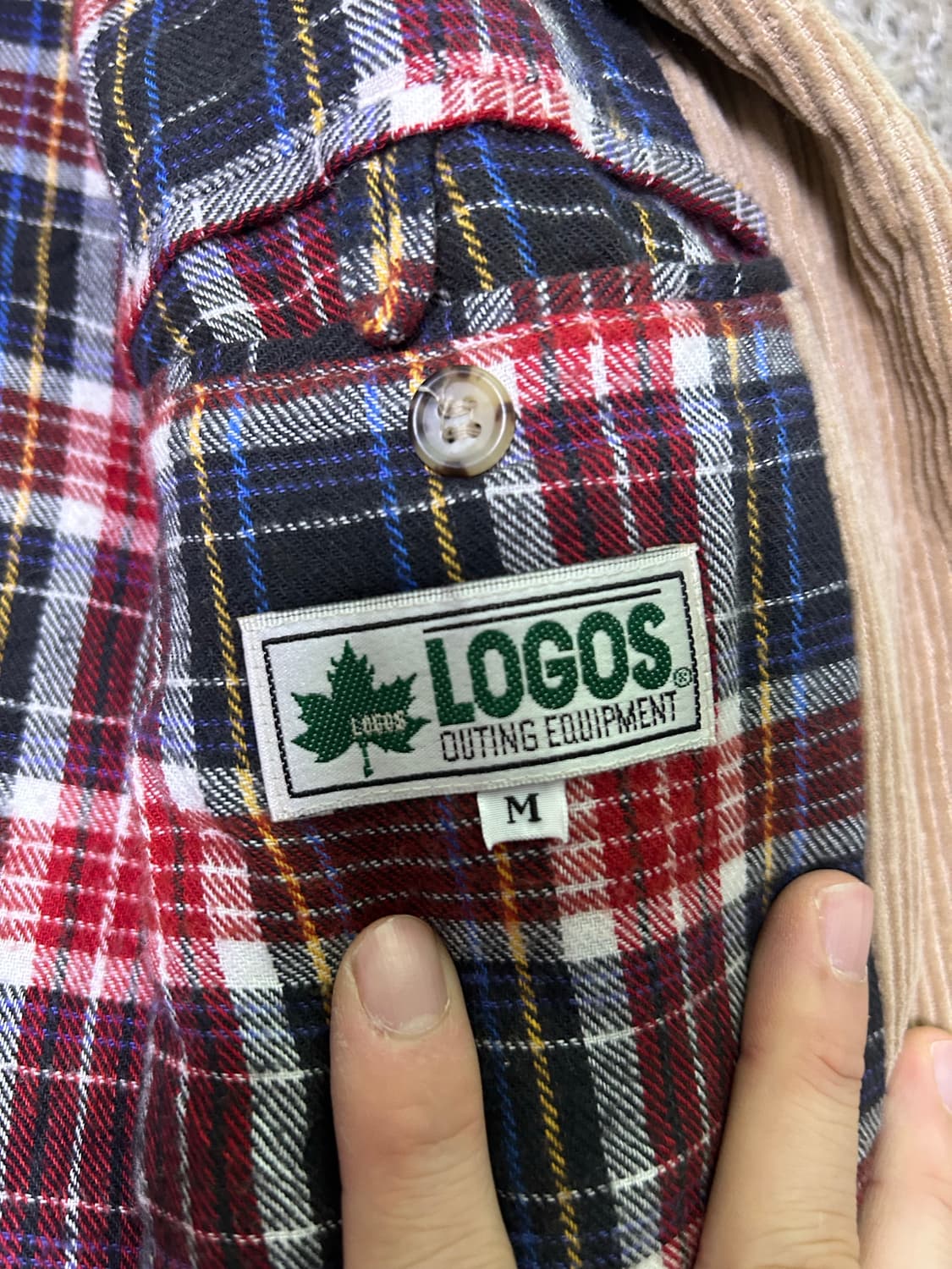 일본판 LOGOS 코듀로이 자켓 사이즈 105~110 상품이미지3