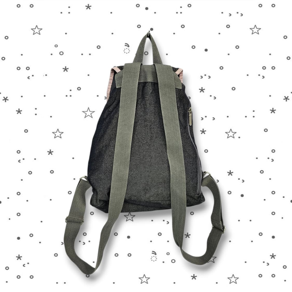 Ground 그라운드 빈티지 데님 미니 백팩 상품이미지2