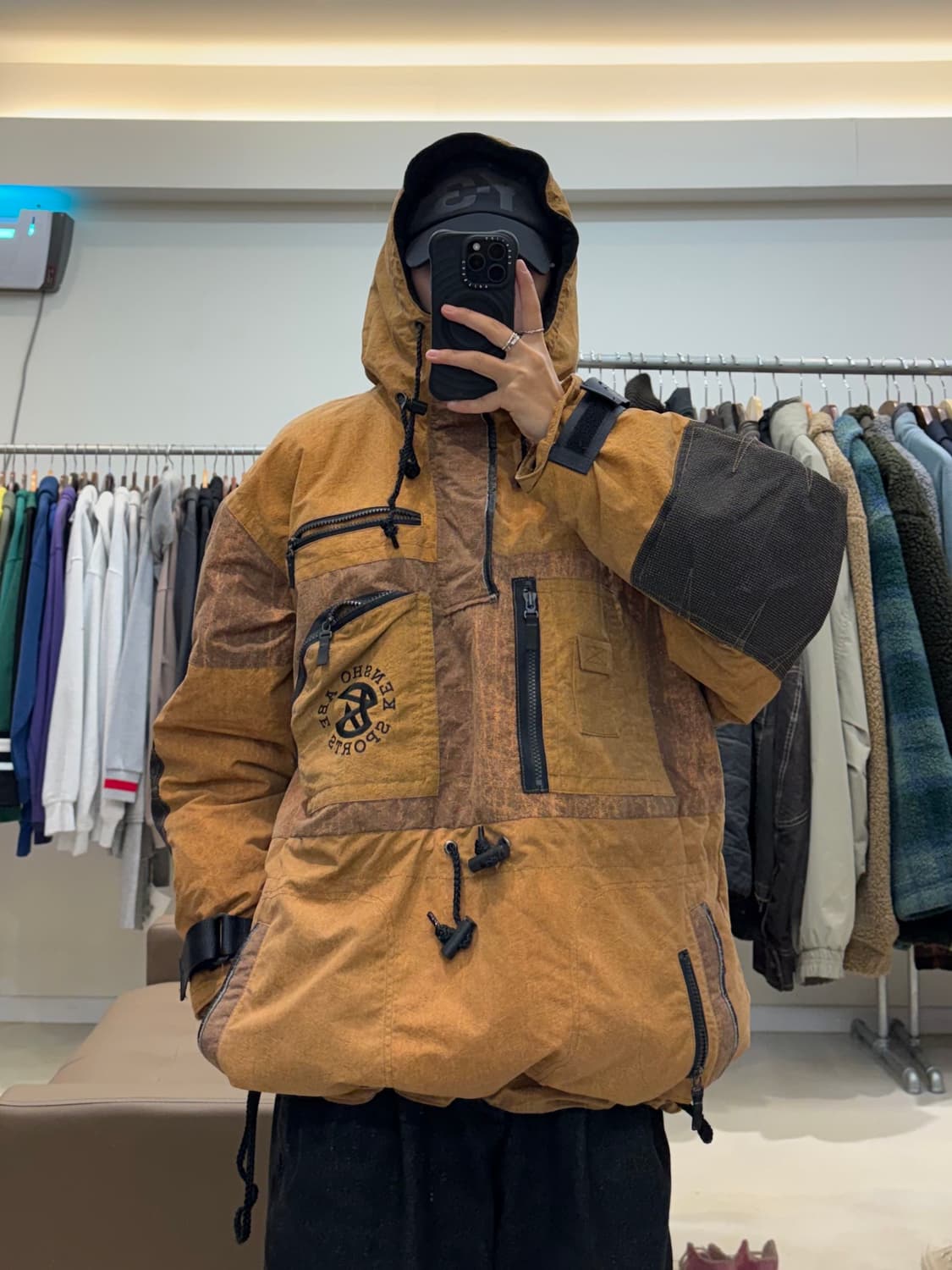 KENSHO ABE homme 스키웨어 아노락 자켓 상품이미지6