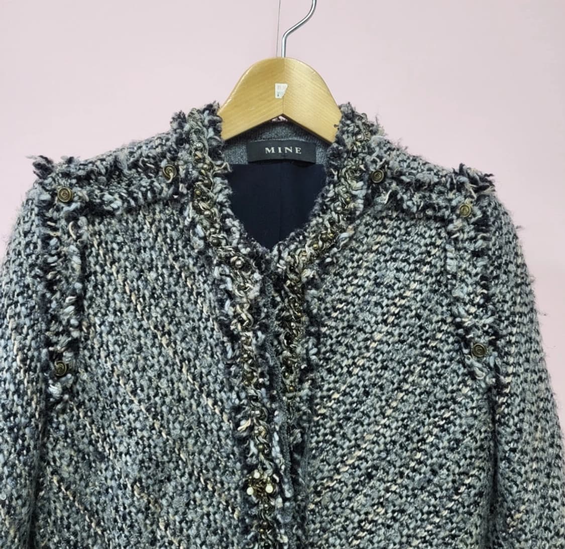 MINE 마인 트위드 자켓 ~44반 상품이미지1