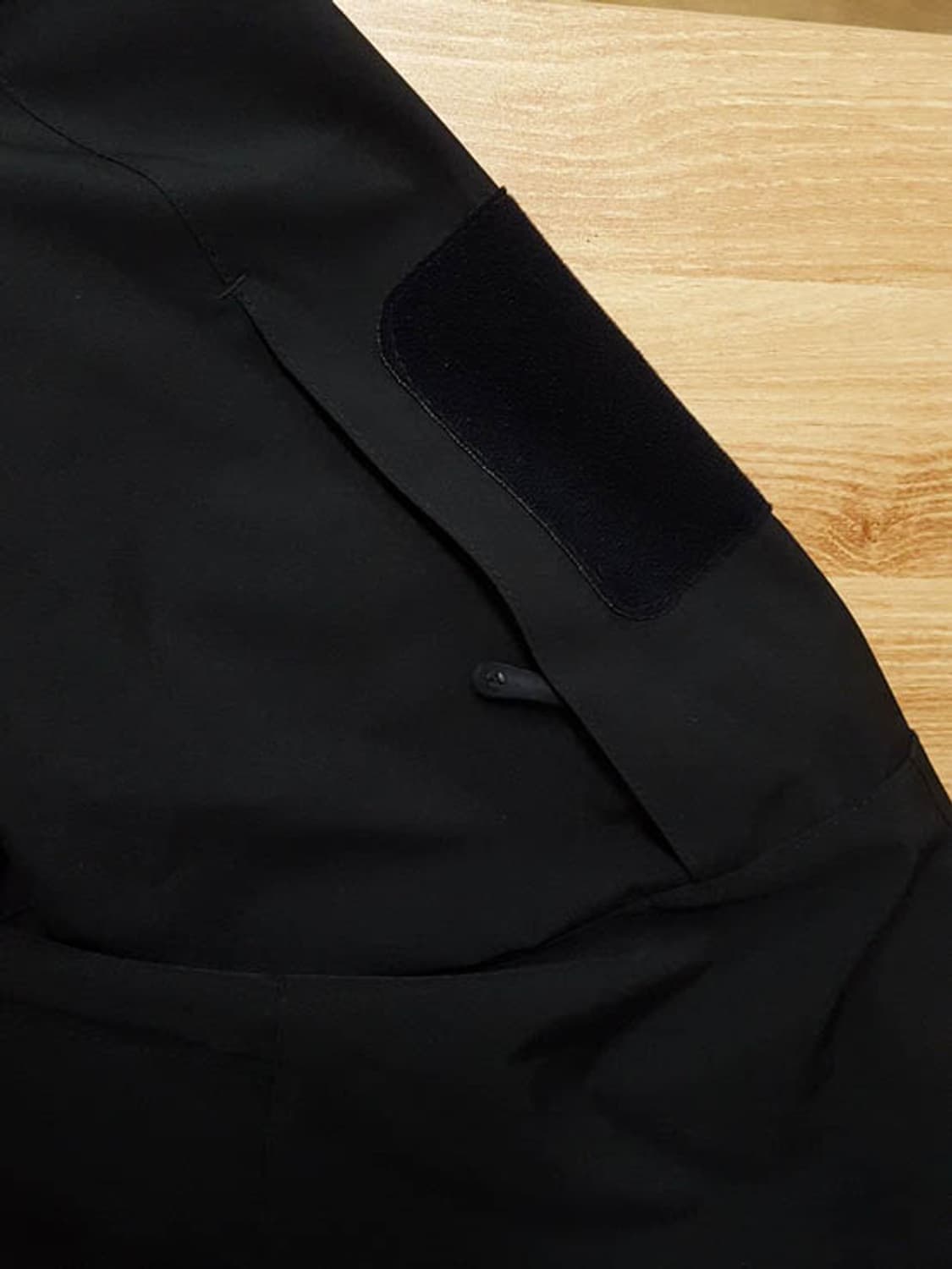 남성 택티컬 바람막이 자켓 블랙 100 상품이미지4