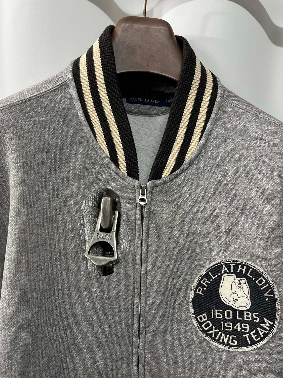 폴로 랄프로렌 복싱팀 쿠키패치 바시티 자켓 상품이미지5