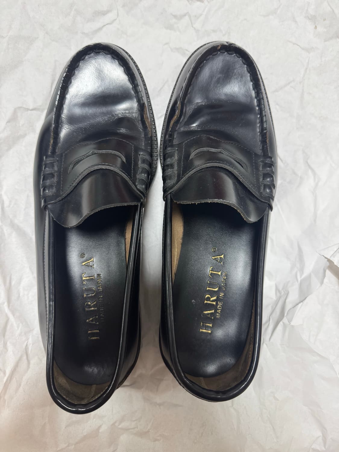 하루타 906 소가죽 페니로퍼 265 사이즈 상품이미지2