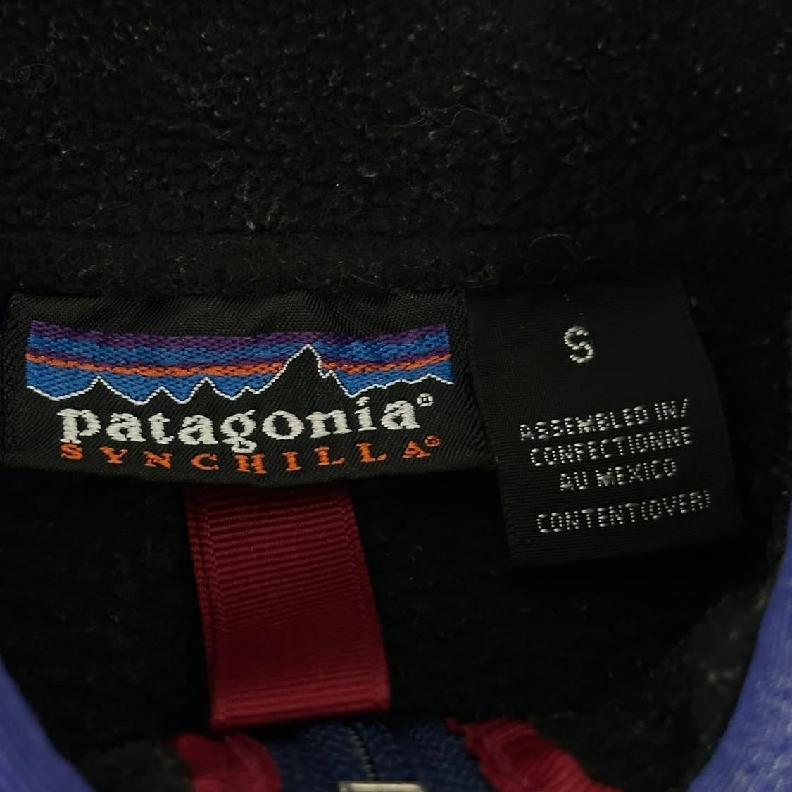 파타고니아 90s 빈티지 신칠라 플리스 집업 상품이미지5