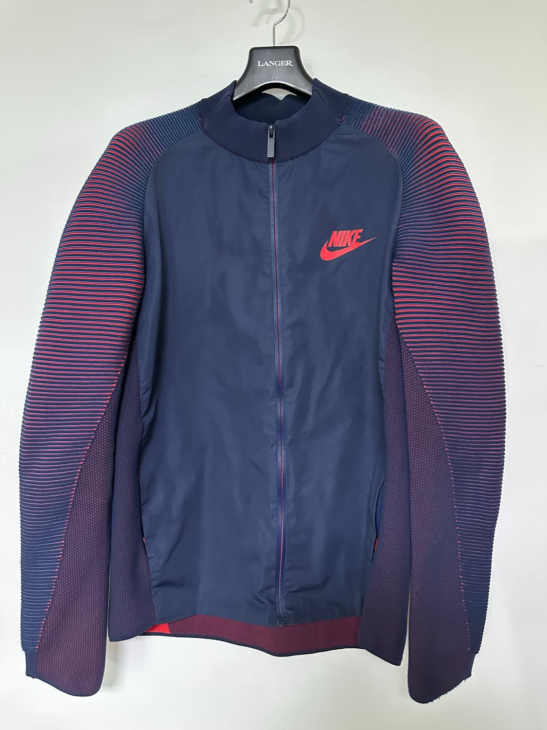 나이키 네이비 레드 트랙 자켓 상품이미지1