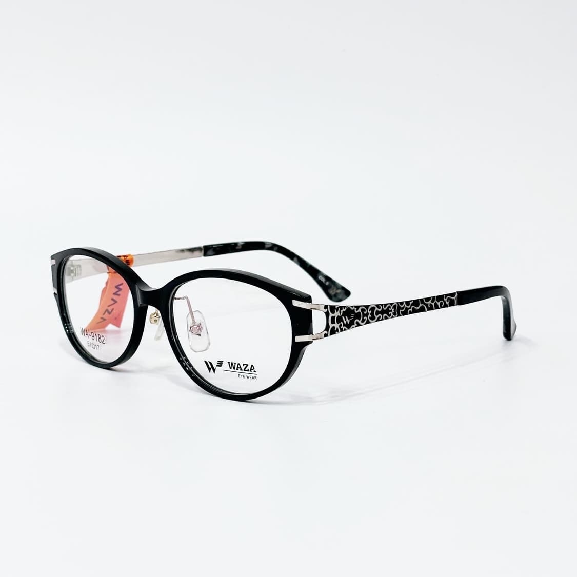 WAZA 블랙 포인트 뿔테 데드스탁 빈티지안경 상품이미지2