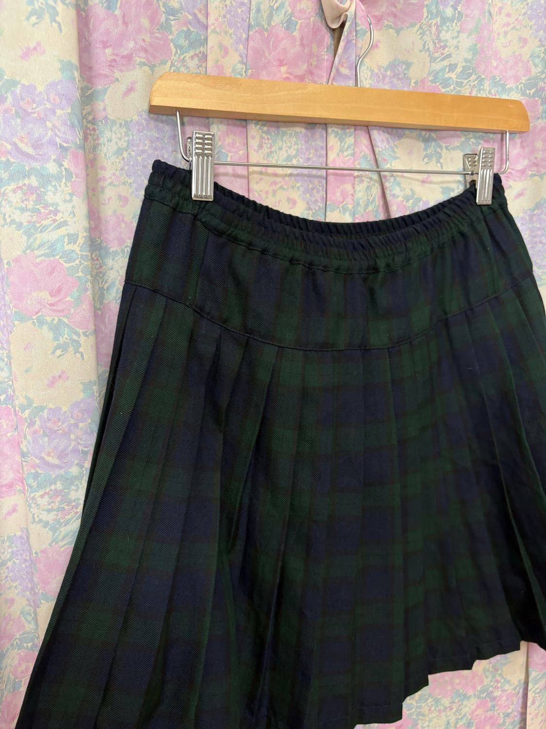 타탄체크 플리츠 미니 스커트 상품이미지9