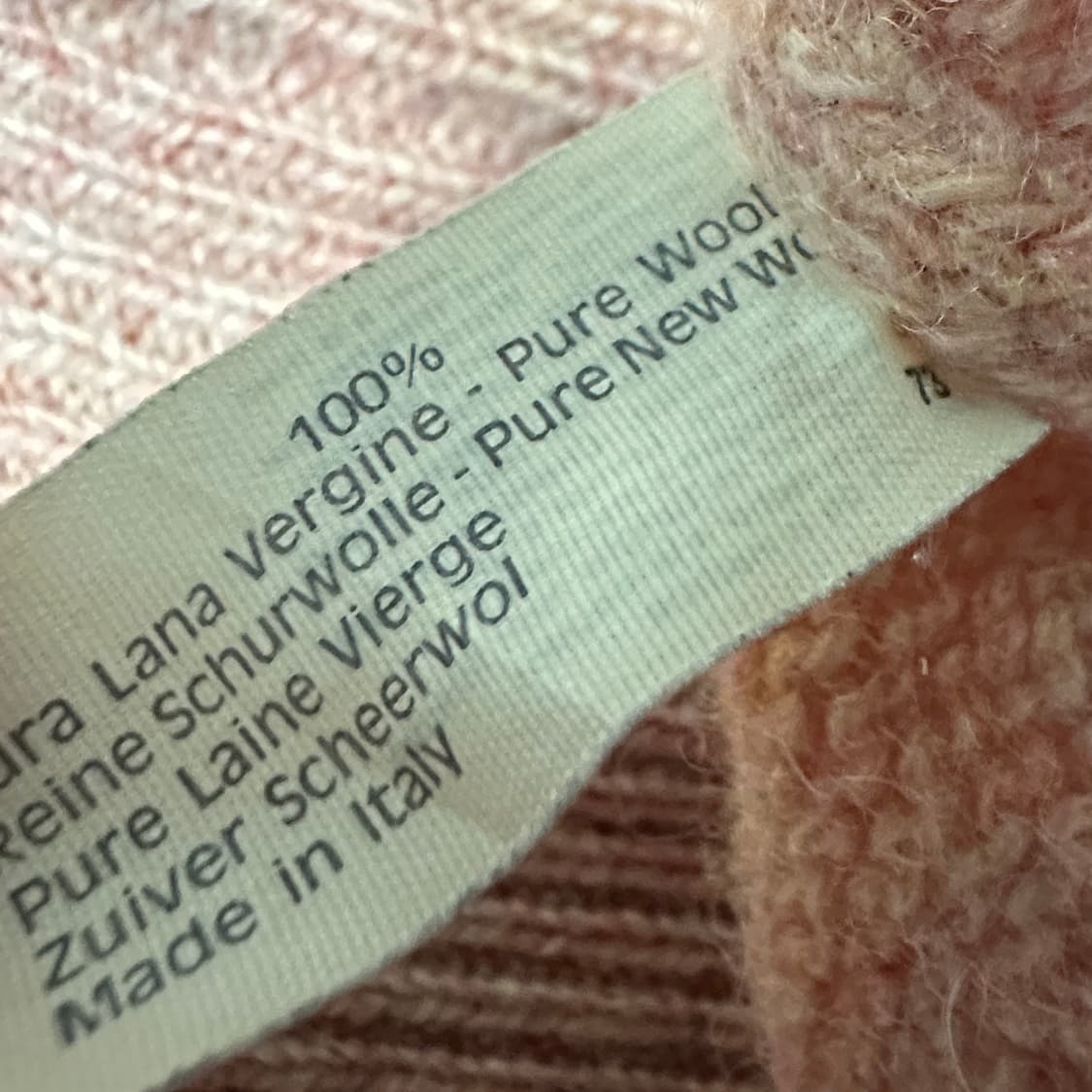 TRUSSARDI italy made wool knit sweater 상품이미지5