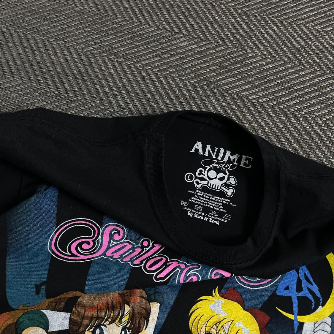 90s USA 빈티지 세일러문 티셔츠y 3872 상품이미지5