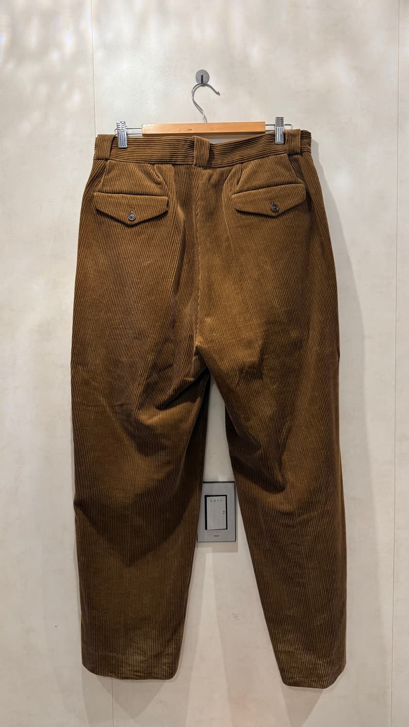 캡틴선샤인 2플리츠 코듀로이 팬츠 올리브 34 상품이미지8