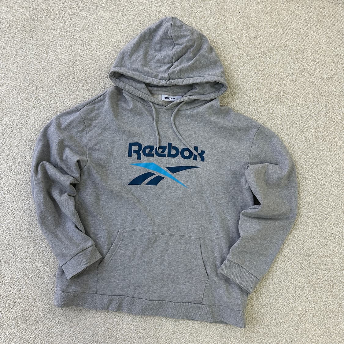 L 리복 클래식 로고 후드티0323D 상품이미지1