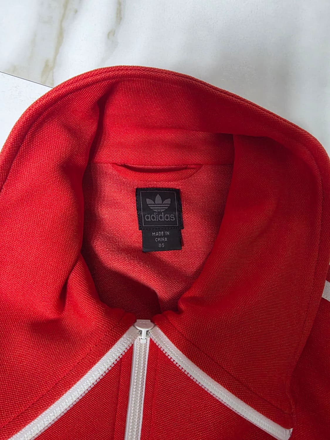 아디다스 파이어버드 트랙탑 레드 판매합니다. 상품이미지3
