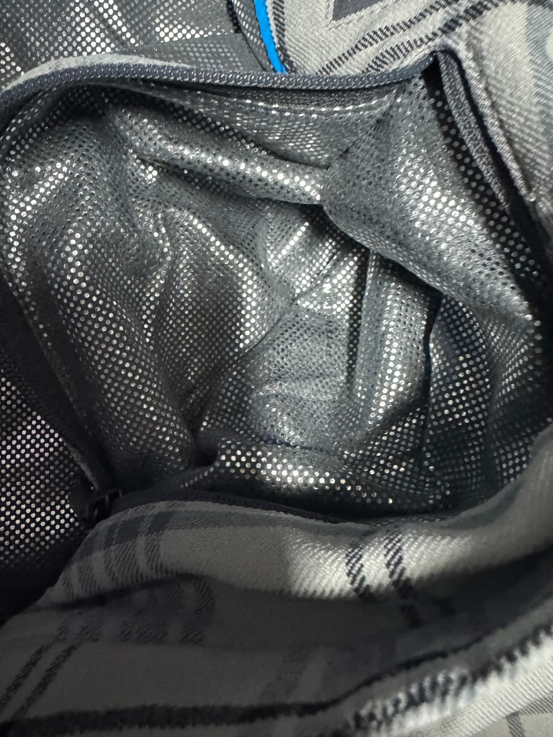 여성 컬럼비아 올드스쿨 옴니히트 발열 체크 후드 자켓 xs ~ s 상품이미지5