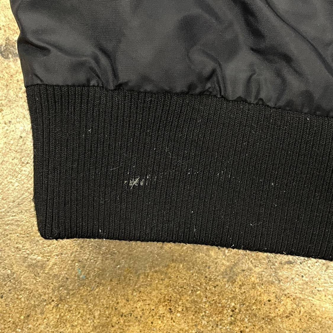 [정품/L] 엄브로 블랙 화이트 봄버 자켓 b16 상품이미지7