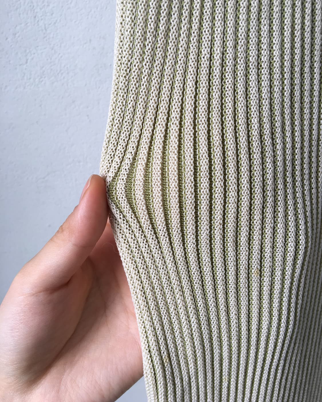 Ribbed knit skirt 상품이미지2