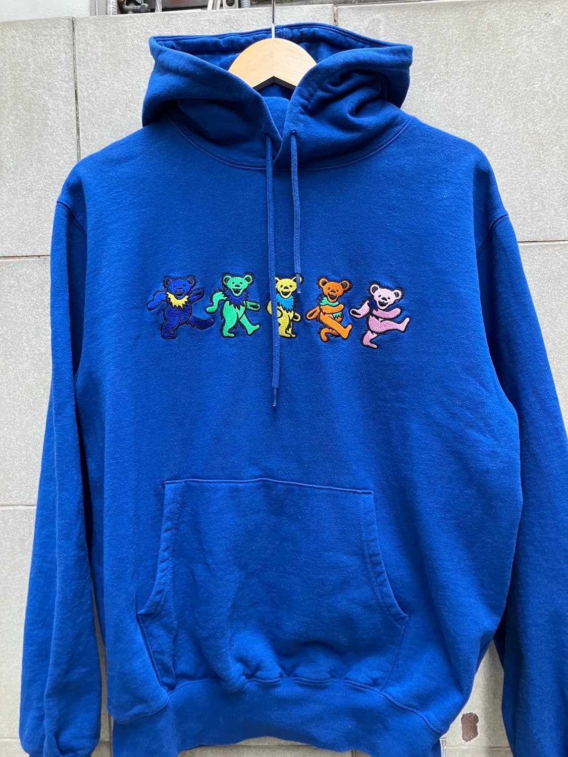 디스이즈네버댓 x 그레이트풀데드 후드 블루 L 상품이미지1