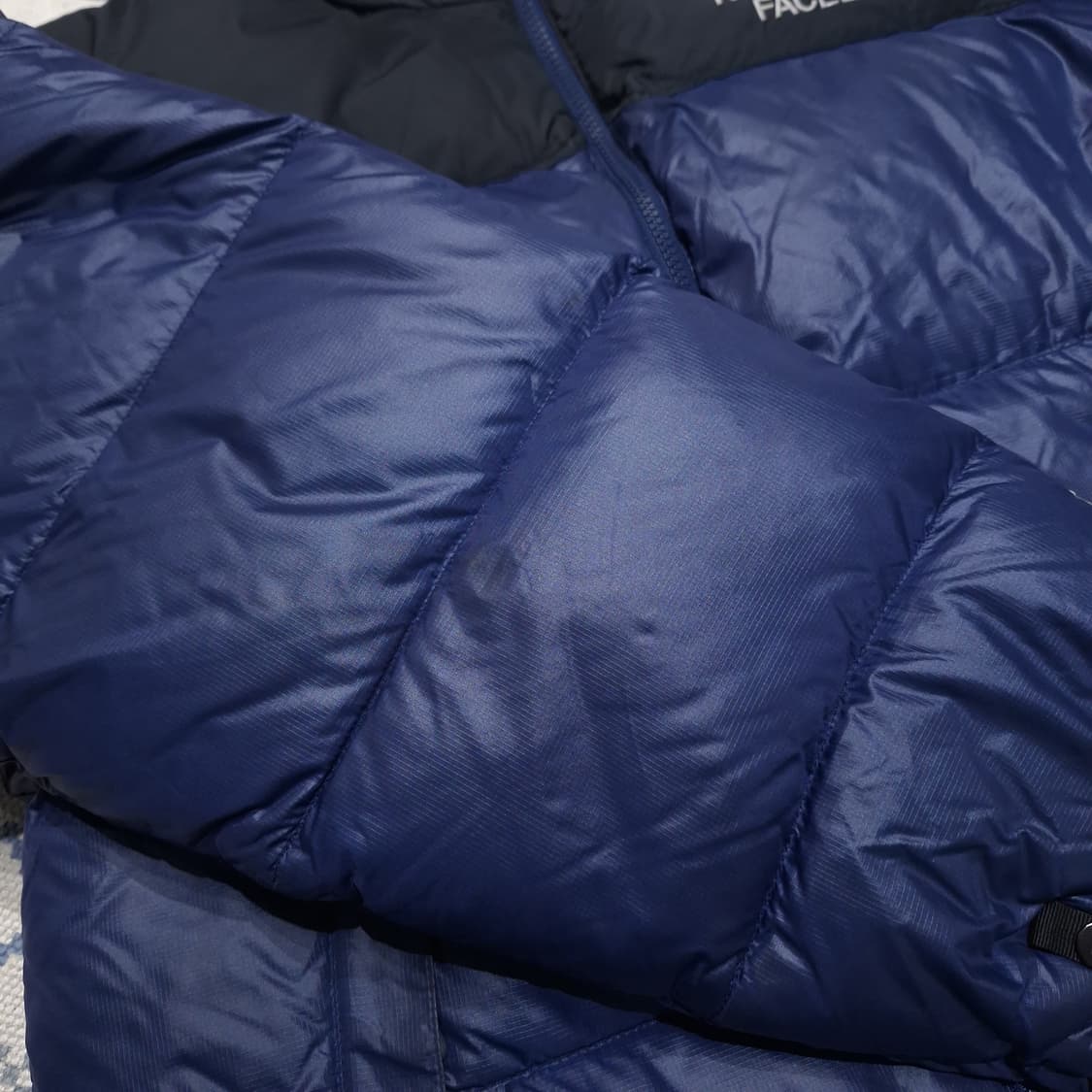 노스페이스 700 네이비 블랙 눕시 거위털 구스다운 패딩 점퍼 L 상품이미지7