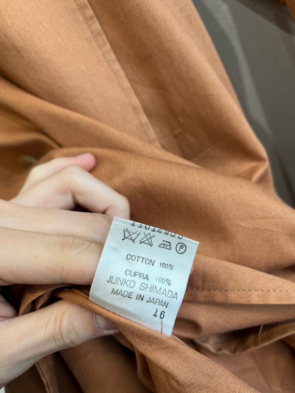 JUNKO SHIMADA 벨티드 트레치코트 Made in JAPAN 상품이미지6