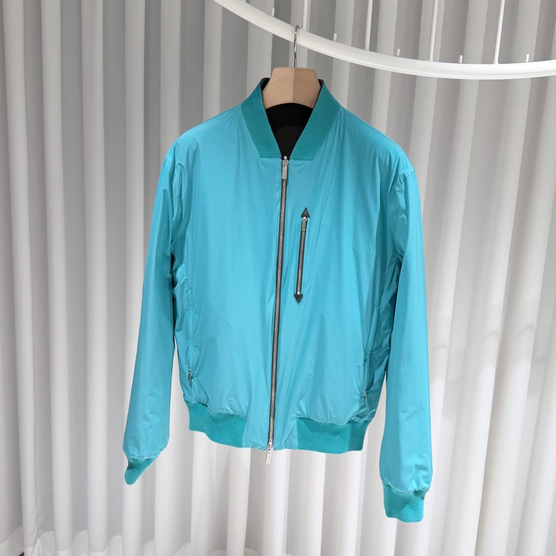 (A+/50) / 에르메스 나일론 퀄팅 리버시블 자켓 상품이미지6