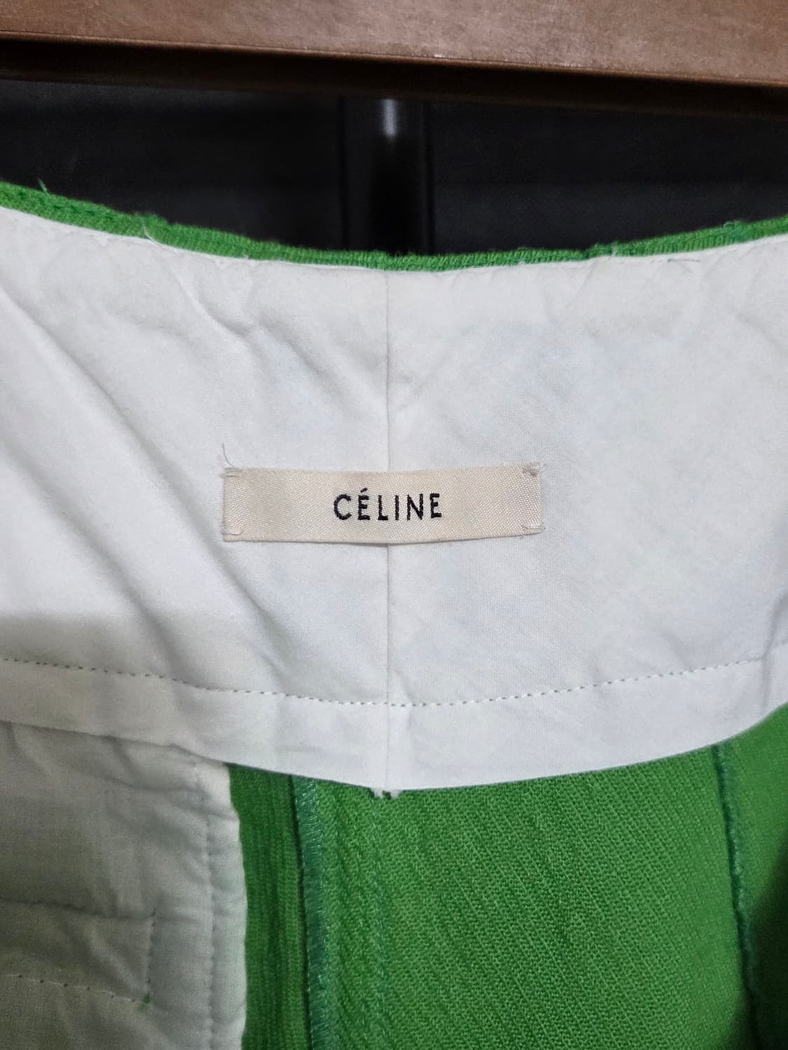 (정품) [셀린느] 울 핀턱 플레어 팬츠 | 00108 상품이미지3