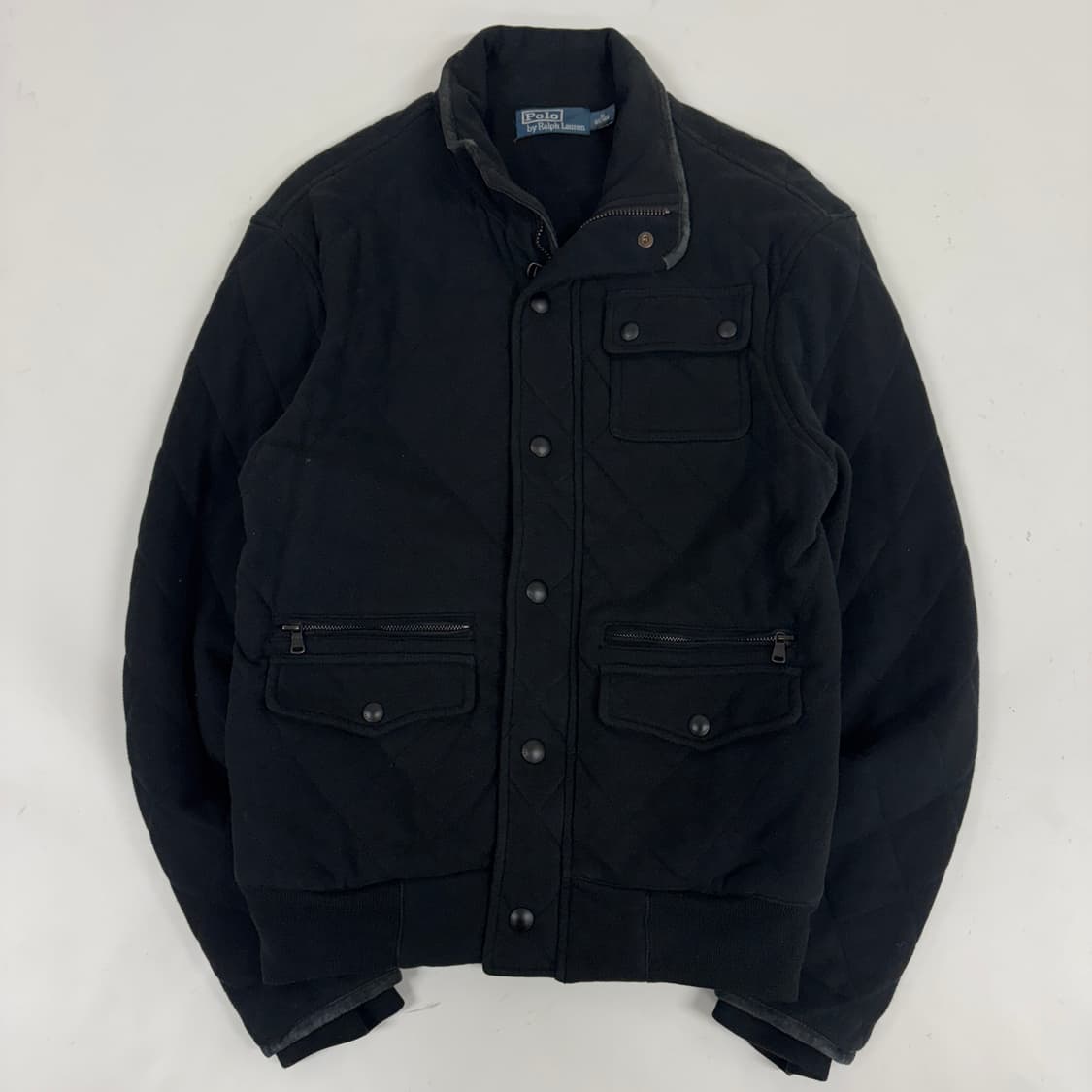 폴로 퀼팅 봄버 자켓 상품이미지4