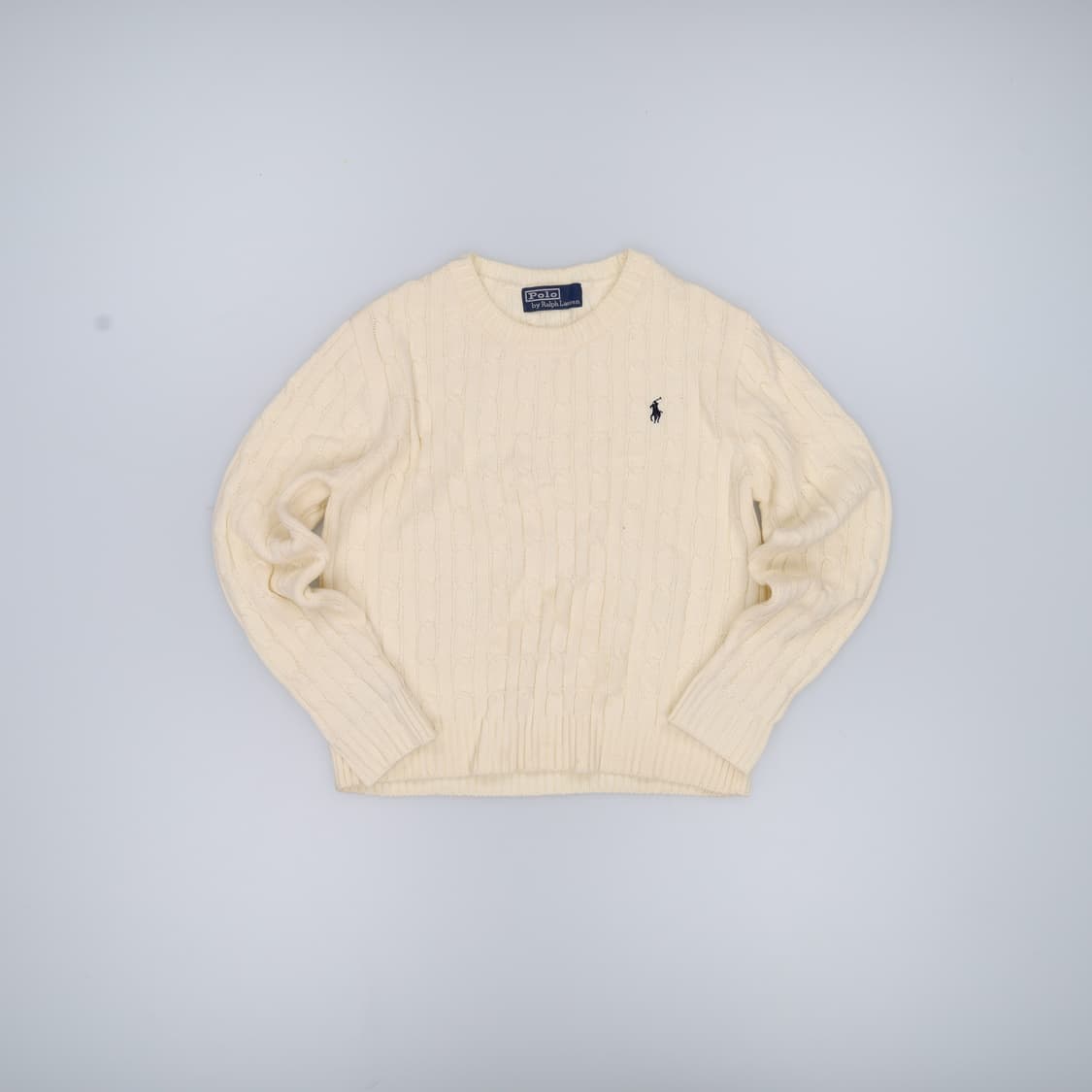 실측확인 포니로고 케이블 니트 0407H1 상품이미지1